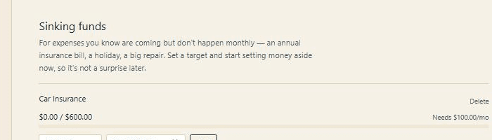 How do I avoid getting caught out by annual bills, like car insurance or Christmas?